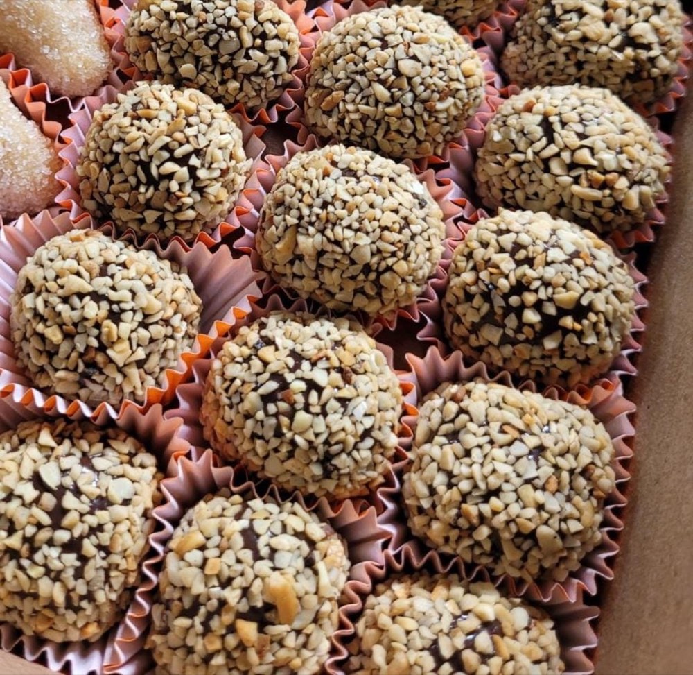 Brigadeiro com castanha