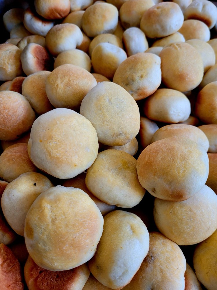 Pão de frango vegano