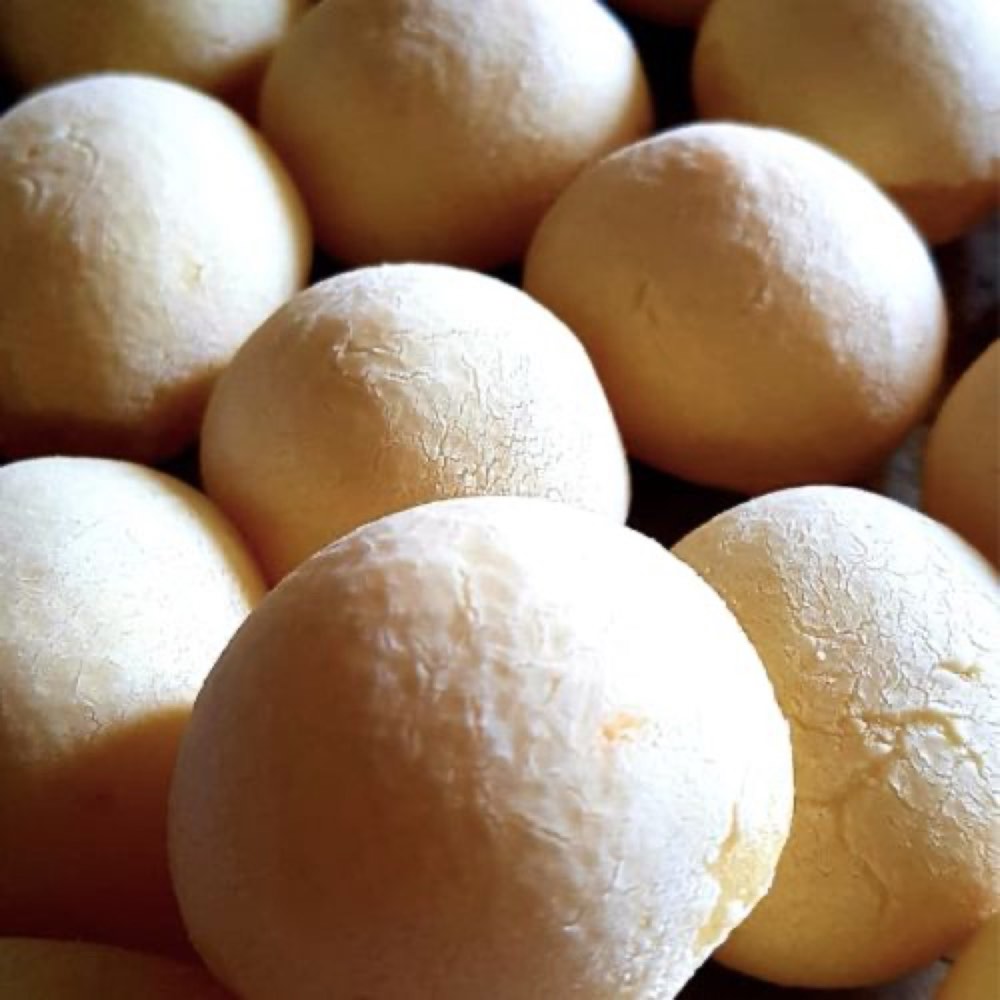 Pão de queijo vegano