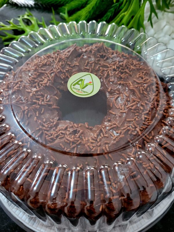Bolo de Chocolate com Cobertura